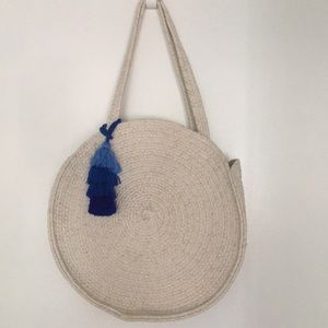 Woven Circle Tote
